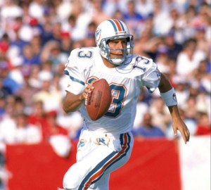 (Former Miami Dolphins Quarterback and Hall of Famer, Dan Marino)
